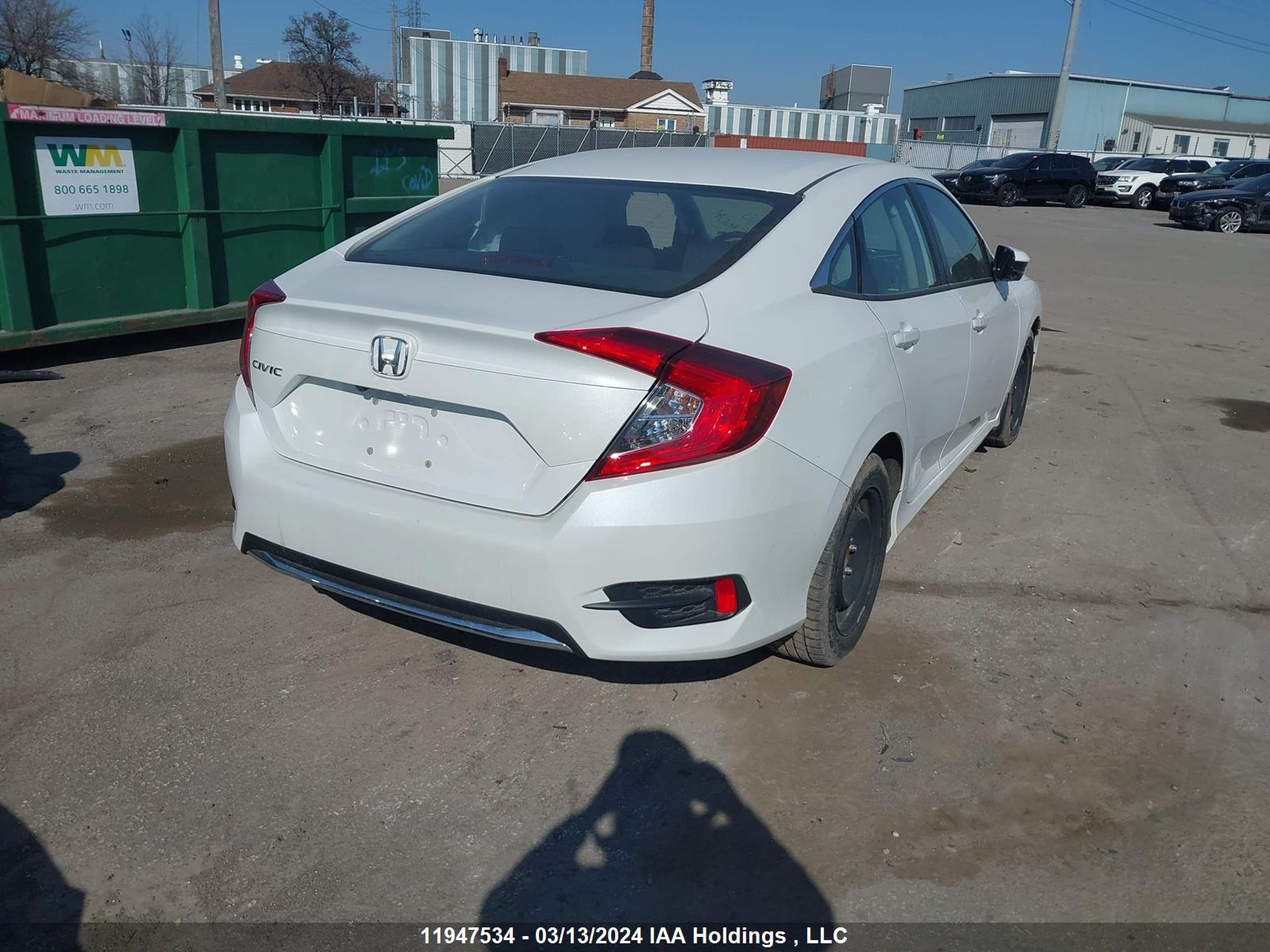 Photo 3 VIN: 2HGFC2F70LH019117 - HONDA CIVIC 