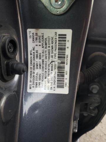 Photo 12 VIN: 2HGFC2F73GH503577 - HONDA CIVIC 