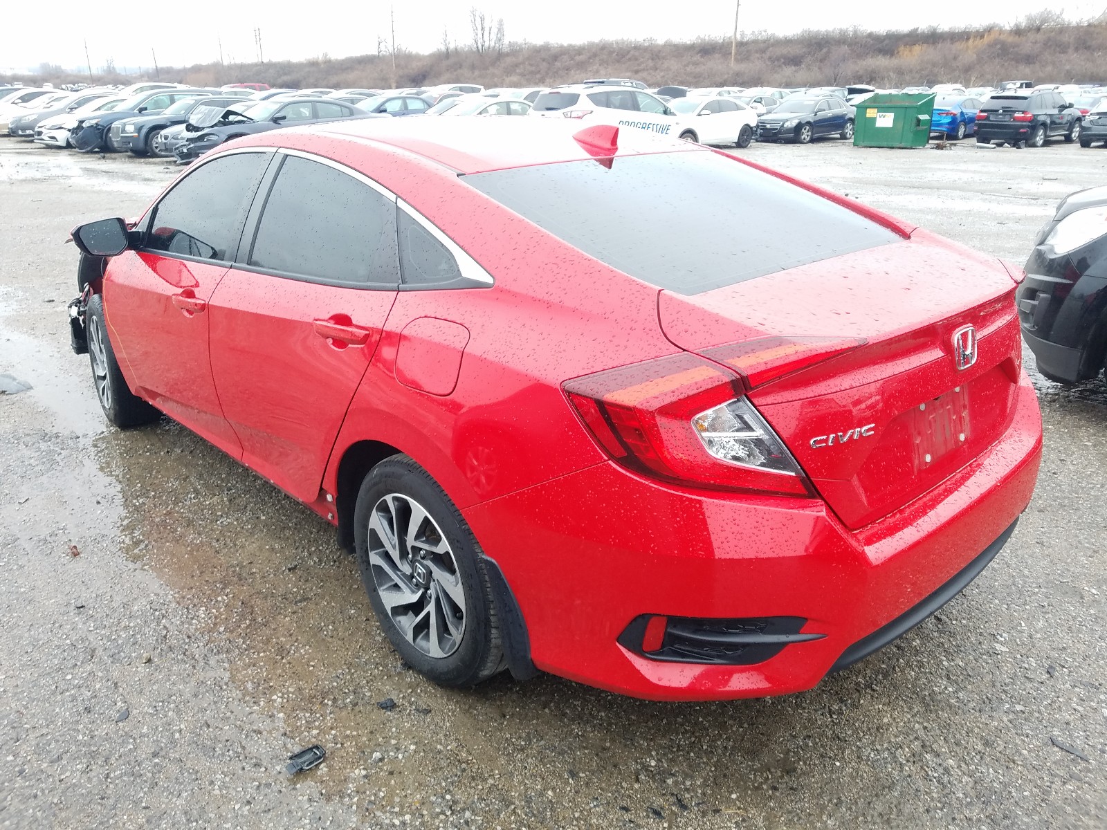 Photo 2 VIN: 2HGFC2F73JH552818 - HONDA CIVIC SEDAN 