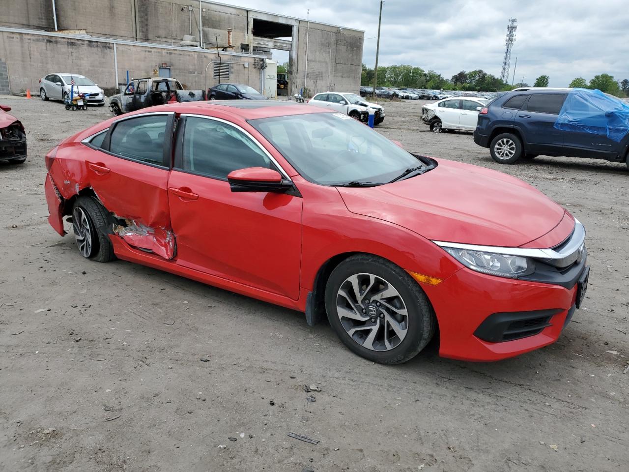 Photo 3 VIN: 2HGFC2F73JH552821 - HONDA CIVIC 