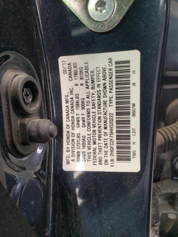 Photo 11 VIN: 2HGFC2F75HH520222 - HONDA CIVIC EX 