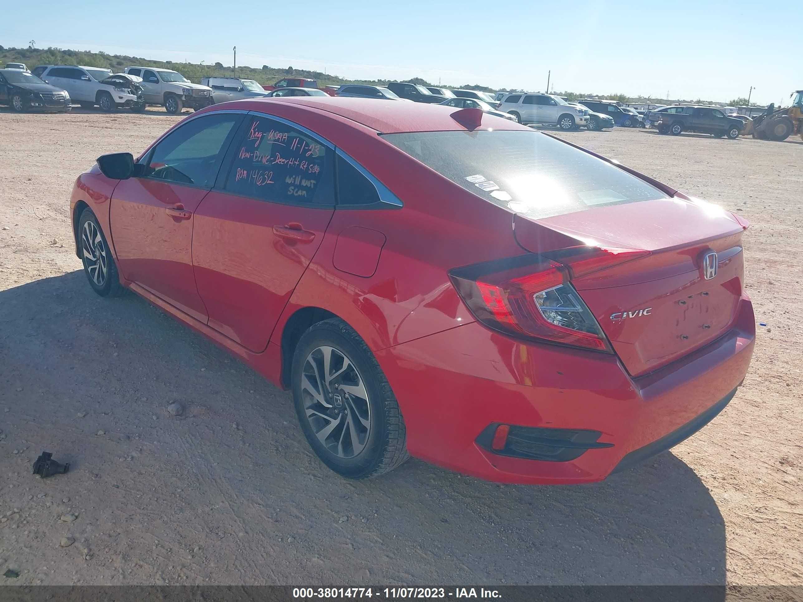 Photo 2 VIN: 2HGFC2F76HH520777 - HONDA CIVIC 