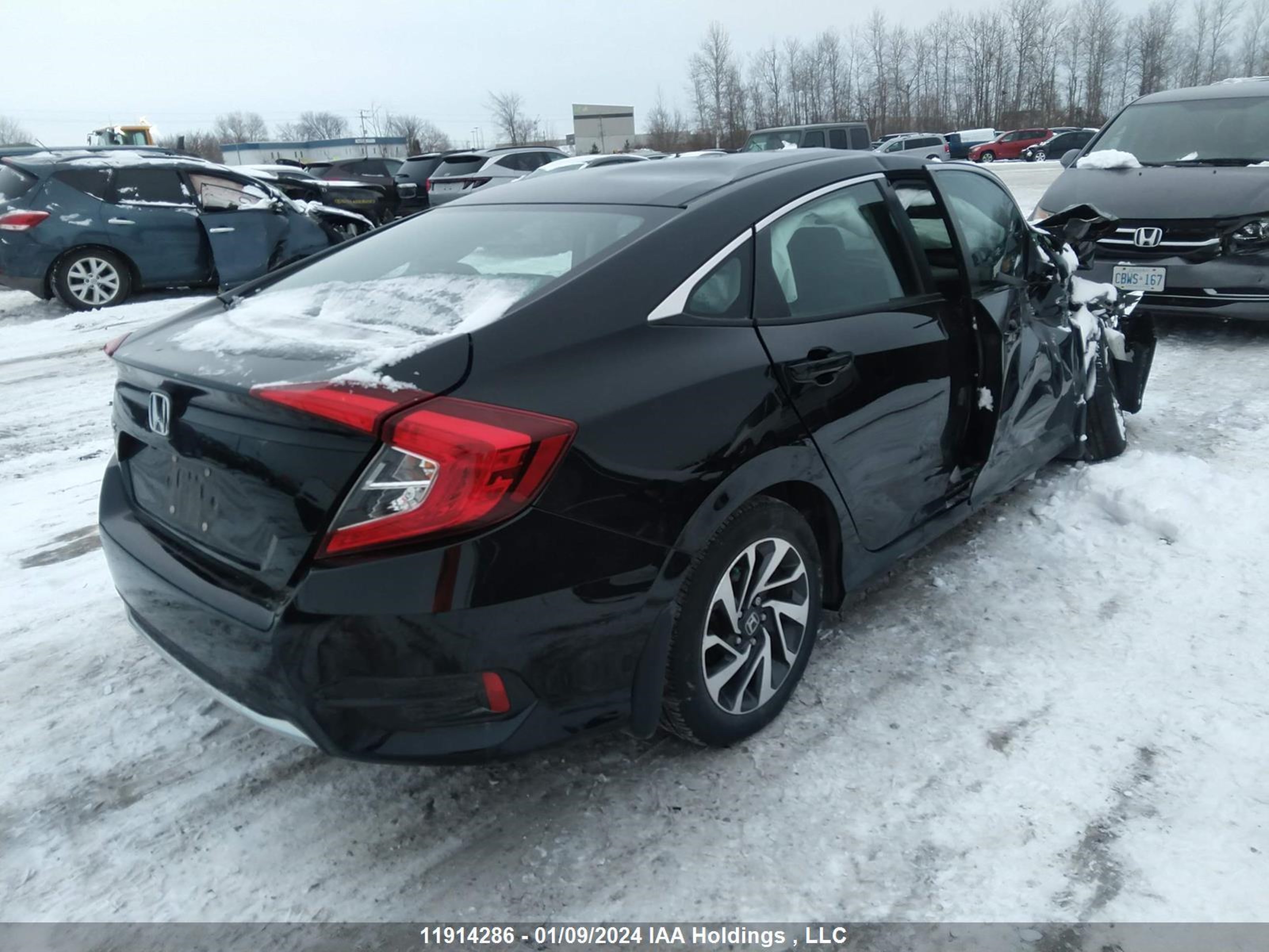 Photo 3 VIN: 2HGFC2F76KH039502 - HONDA CIVIC 