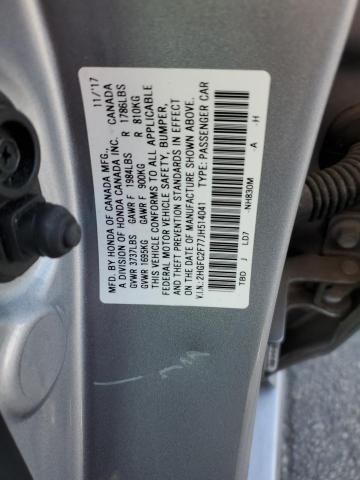 Photo 11 VIN: 2HGFC2F77JH514041 - HONDA CIVIC 