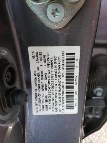 Photo 11 VIN: 2HGFC2F78HH570113 - HONDA CIVIC EX 