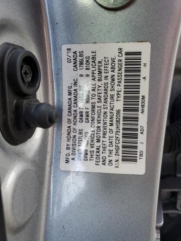 Photo 11 VIN: 2HGFC2F79JH582096 - HONDA CIVIC 