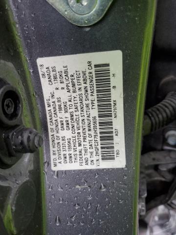 Photo 12 VIN: 2HGFC2F79JH595656 - HONDA CIVIC 