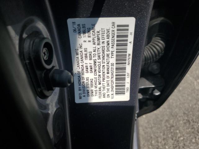 Photo 11 VIN: 2HGFC2F7XJH572130 - HONDA CIVIC 