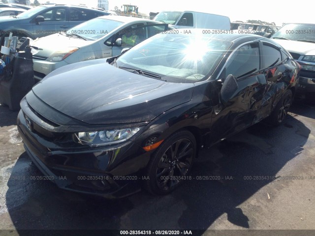 Photo 1 VIN: 2HGFC2F80KH504705 - HONDA CIVIC SEDAN 