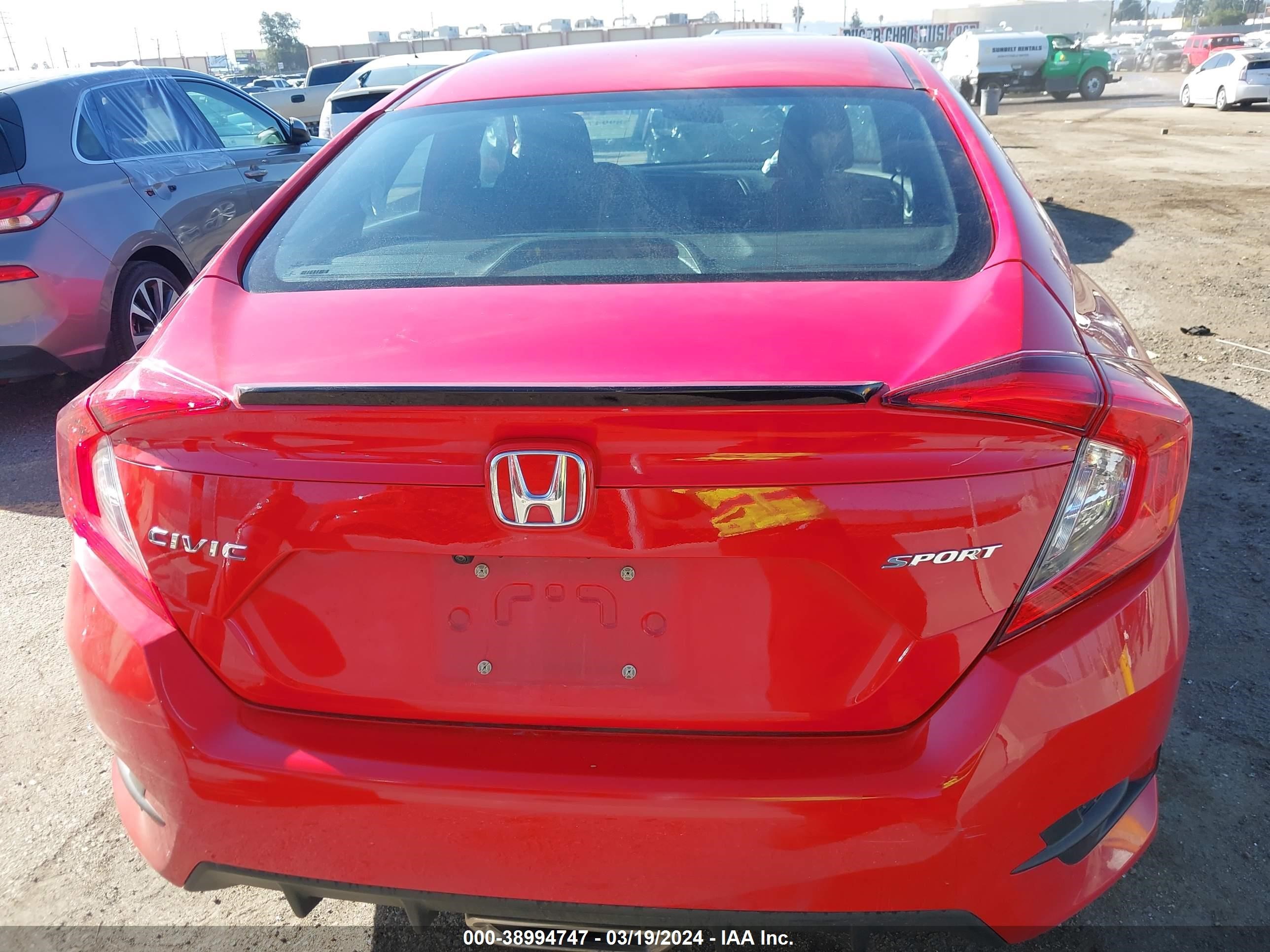 Photo 15 VIN: 2HGFC2F80LH538158 - HONDA CIVIC 