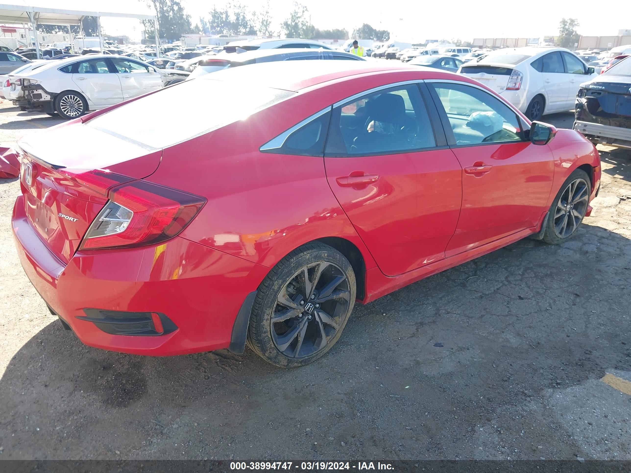 Photo 3 VIN: 2HGFC2F80LH538158 - HONDA CIVIC 