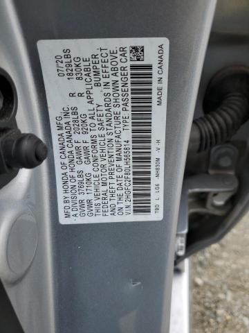 Photo 12 VIN: 2HGFC2F80LH565814 - HONDA CIVIC 