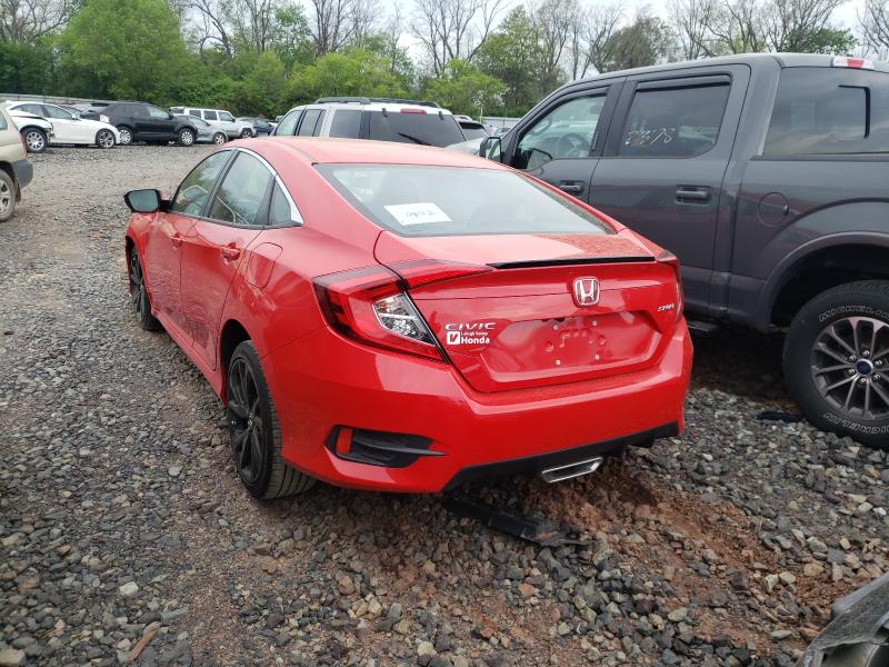 Photo 2 VIN: 2HGFC2F81KH516667 - HONDA CIVIC SPOR 