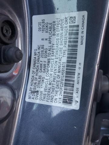 Photo 11 VIN: 2HGFC2F81LH581875 - HONDA CIVIC 