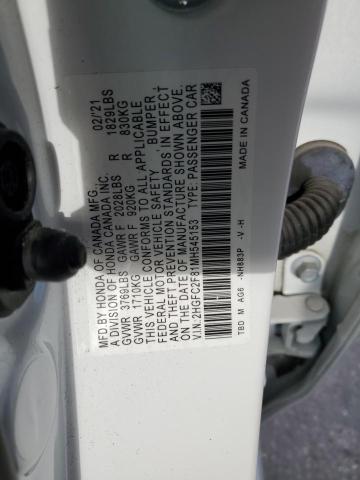 Photo 11 VIN: 2HGFC2F81MH545153 - HONDA CIVIC 