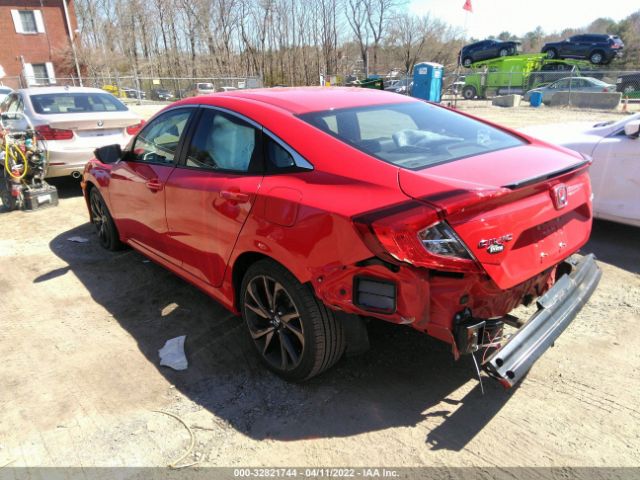 Photo 2 VIN: 2HGFC2F82KH541349 - HONDA CIVIC SEDAN 