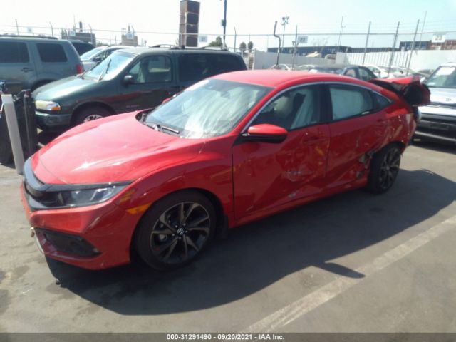 Photo 1 VIN: 2HGFC2F82MH542102 - HONDA CIVIC SEDAN 