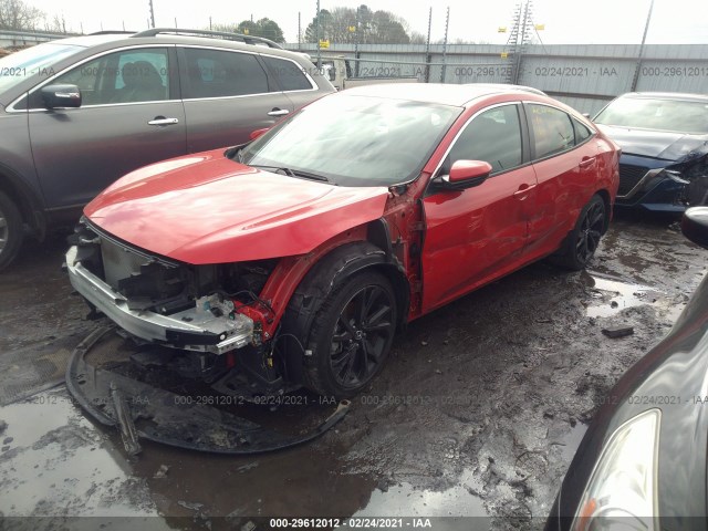 Photo 1 VIN: 2HGFC2F83KH500146 - HONDA CIVIC SEDAN 