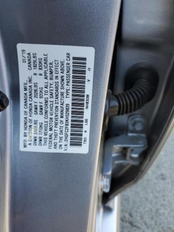 Photo 11 VIN: 2HGFC2F83KH529839 - HONDA CIVIC 