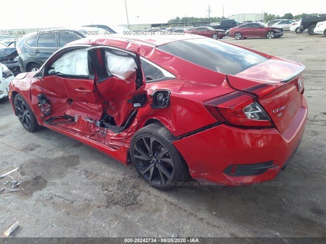 Photo 2 VIN: 2HGFC2F84KH556435 - HONDA CIVIC SEDAN 