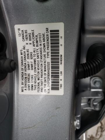 Photo 11 VIN: 2HGFC2F85KH522522 - HONDA CIVIC 