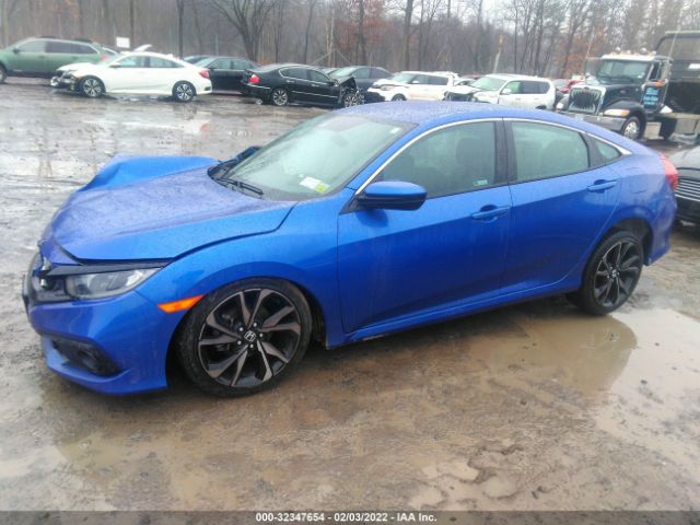 Photo 1 VIN: 2HGFC2F85KH602502 - HONDA CIVIC SEDAN 