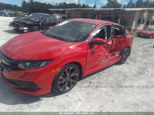 Photo 1 VIN: 2HGFC2F86KH536025 - HONDA CIVIC SEDAN 