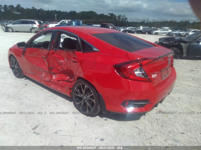 Photo 2 VIN: 2HGFC2F86KH536025 - HONDA CIVIC SEDAN 