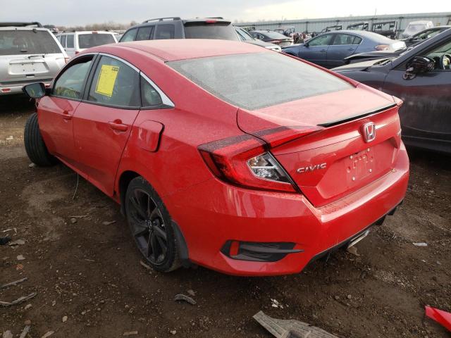 Photo 2 VIN: 2HGFC2F86KH592112 - HONDA CIVIC SPOR 