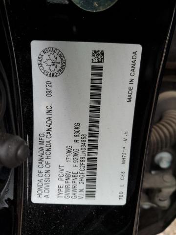 Photo 11 VIN: 2HGFC2F86LH034858 - HONDA CIVIC SPOR 