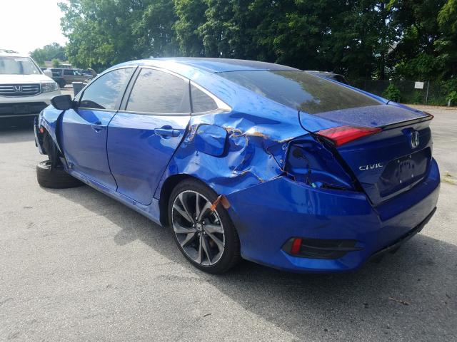 Photo 2 VIN: 2HGFC2F86LH502894 - HONDA CIVIC SPOR 