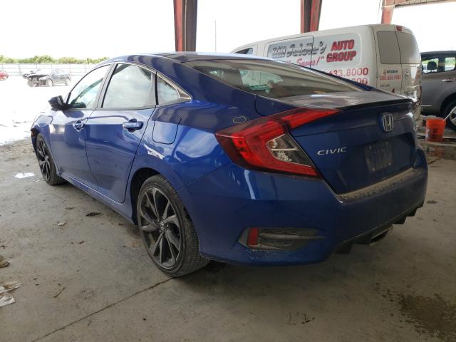 Photo 2 VIN: 2HGFC2F87KH596847 - HONDA CIVIC SPOR 