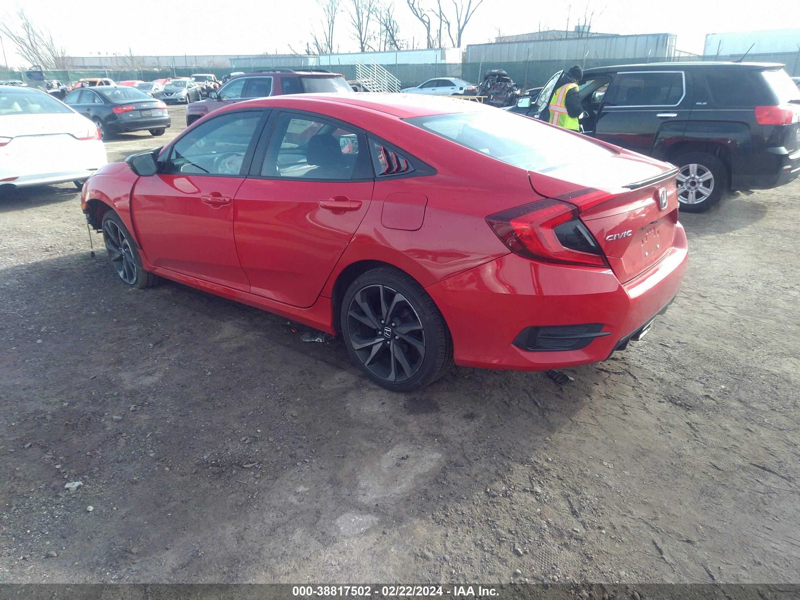 Photo 2 VIN: 2HGFC2F87LH502449 - HONDA CIVIC 