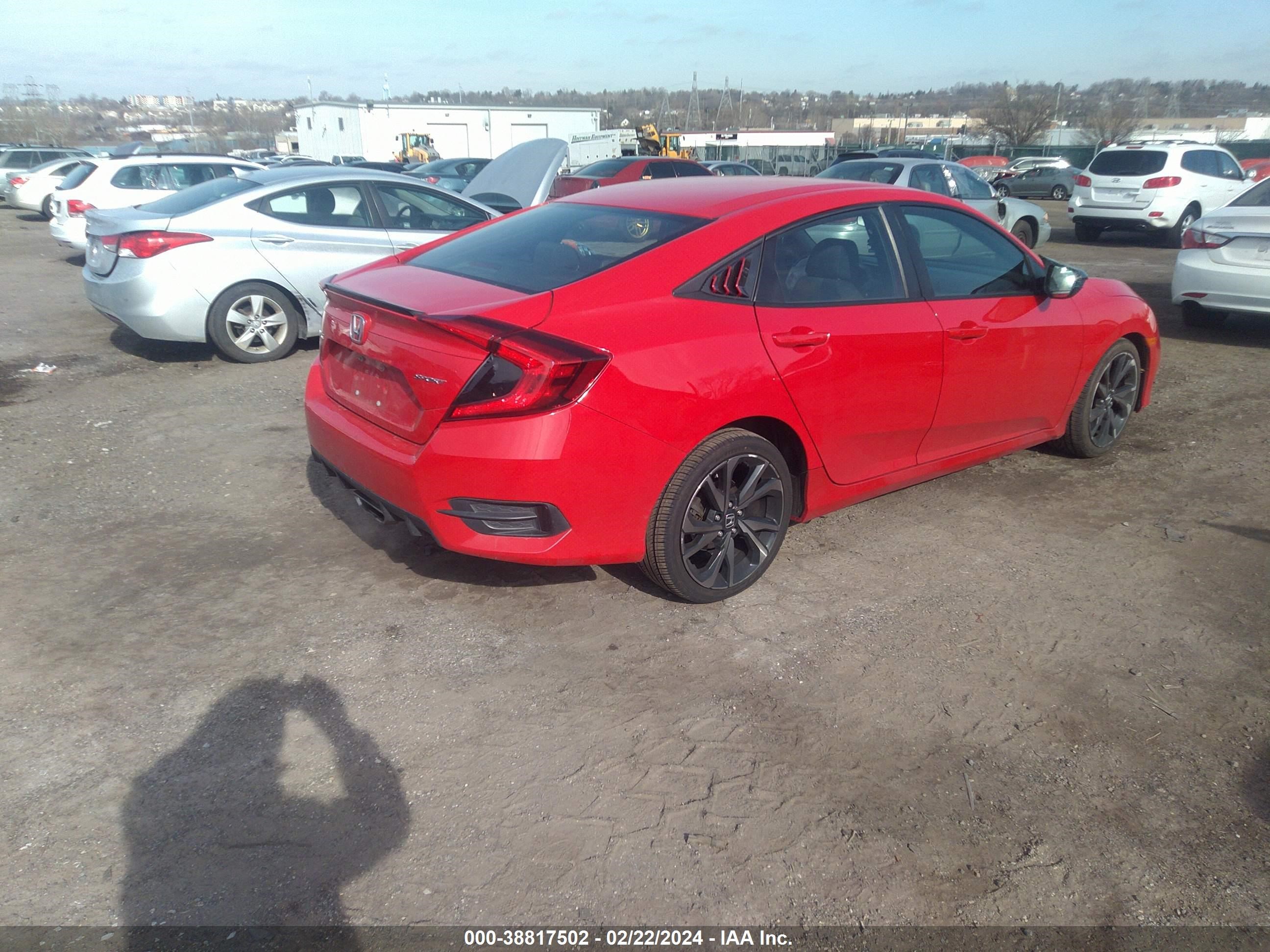 Photo 3 VIN: 2HGFC2F87LH502449 - HONDA CIVIC 