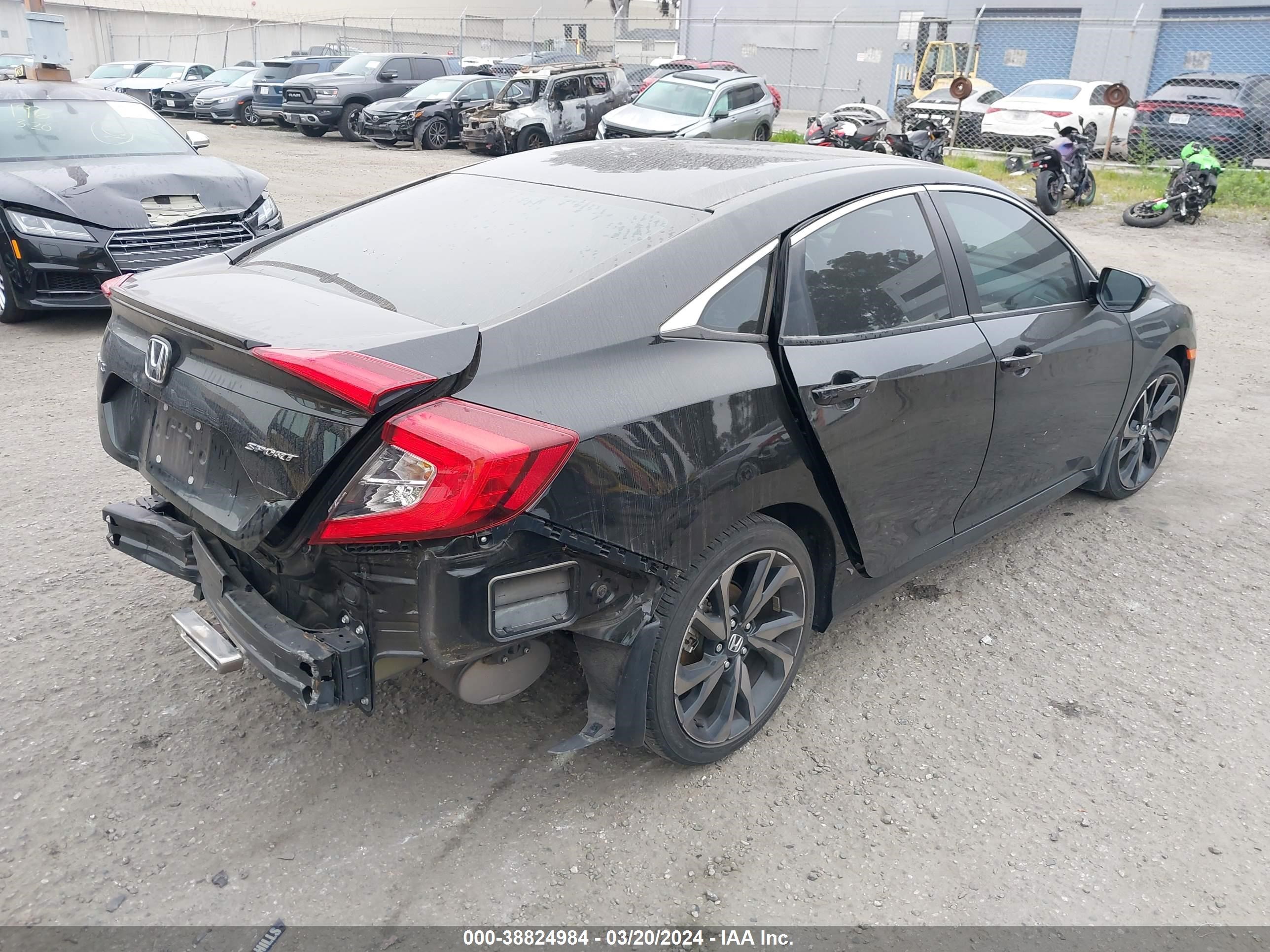 Photo 3 VIN: 2HGFC2F87LH587289 - HONDA CIVIC 