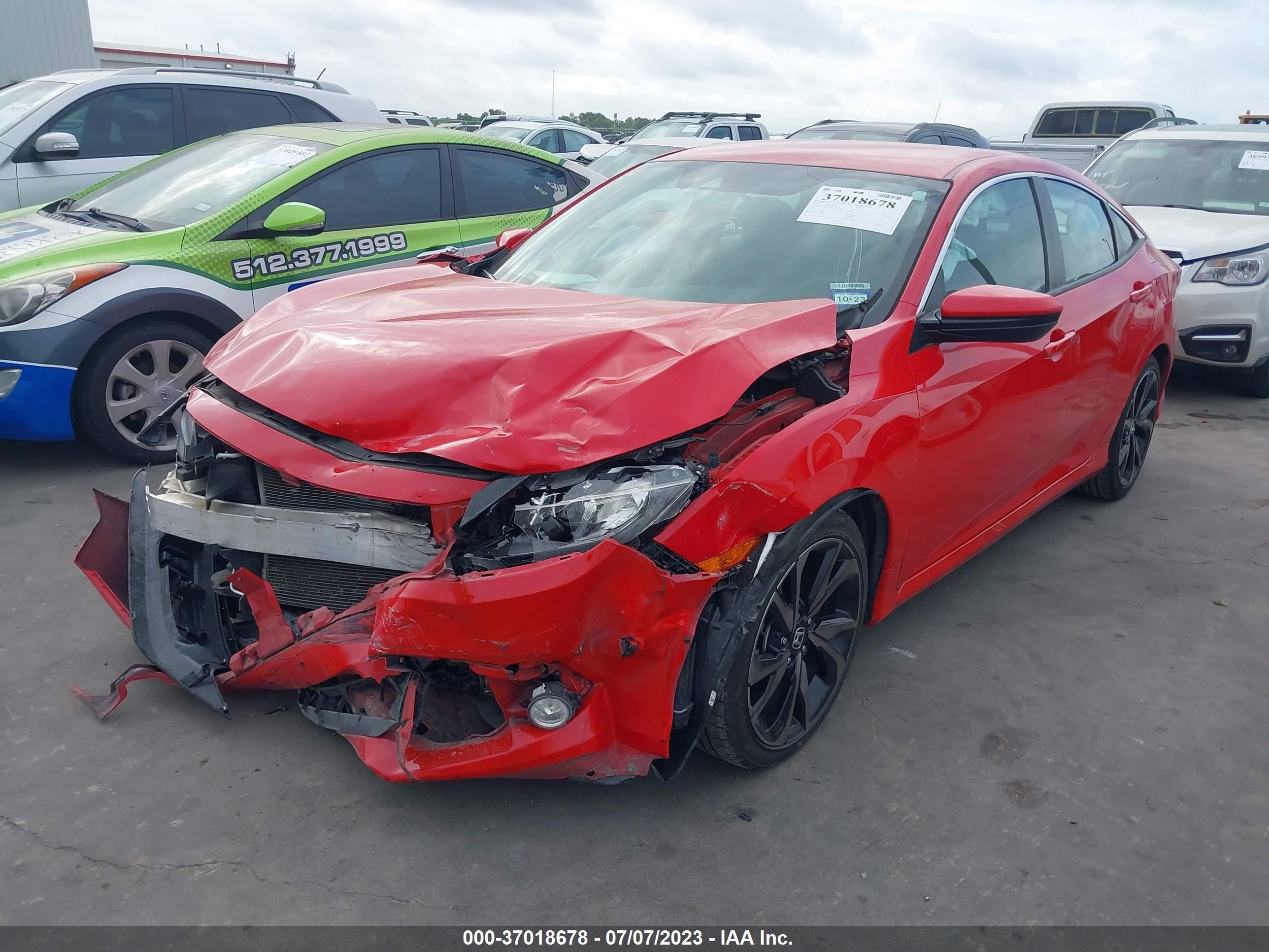 Photo 1 VIN: 2HGFC2F88MH530066 - HONDA CIVIC 