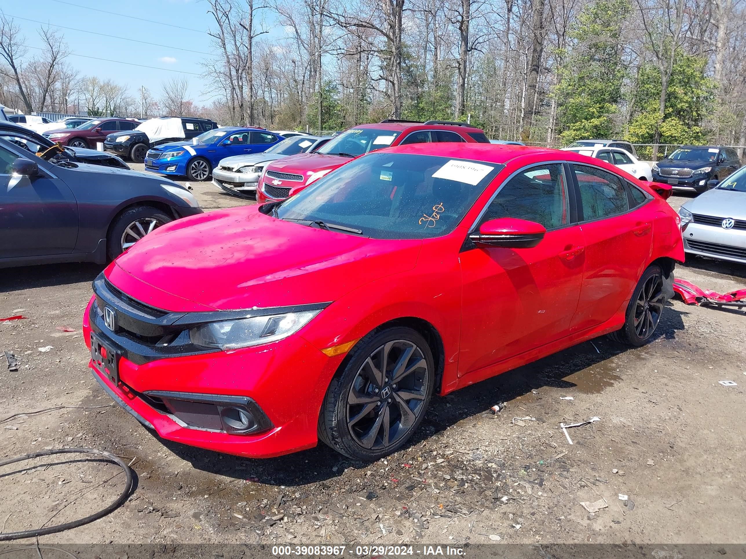 Photo 1 VIN: 2HGFC2F89KH517114 - HONDA CIVIC 