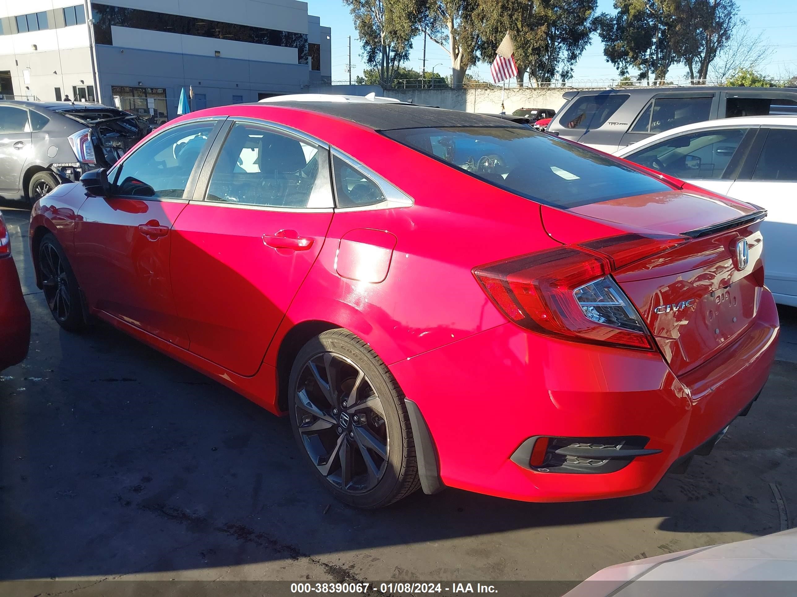 Photo 2 VIN: 2HGFC2F89KH558780 - HONDA CIVIC 