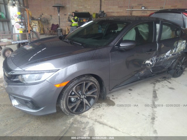 Photo 1 VIN: 2HGFC2F89KH570282 - HONDA CIVIC SEDAN 