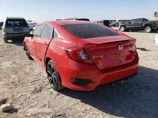 Photo 2 VIN: 2HGFC2F89LH590162 - HONDA CIVIC SPOR 