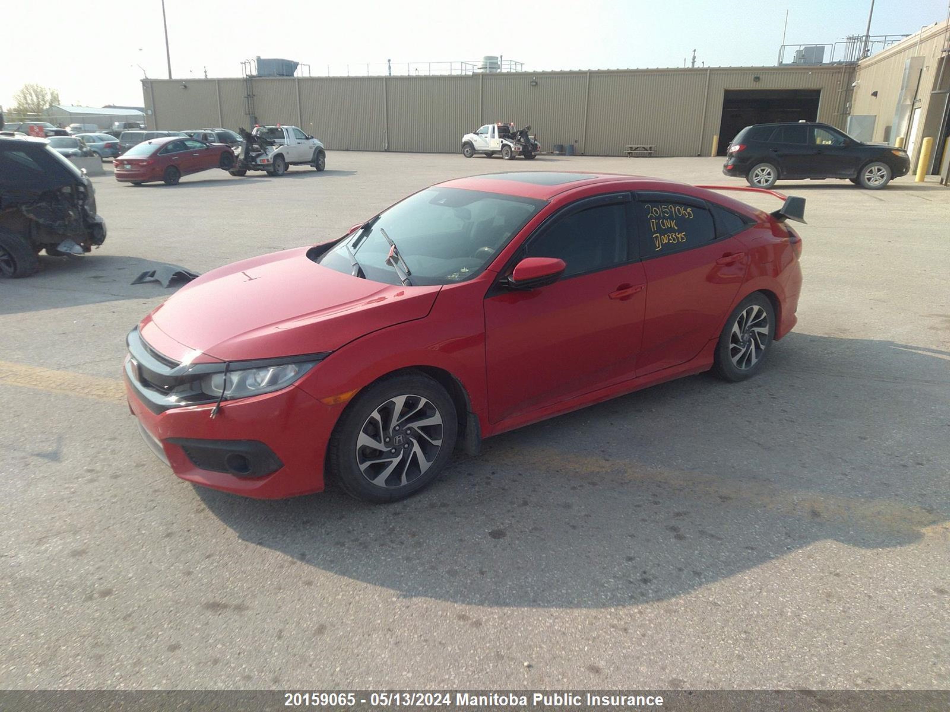 Photo 1 VIN: 2HGFC2F8XHH003345 - HONDA CIVIC 