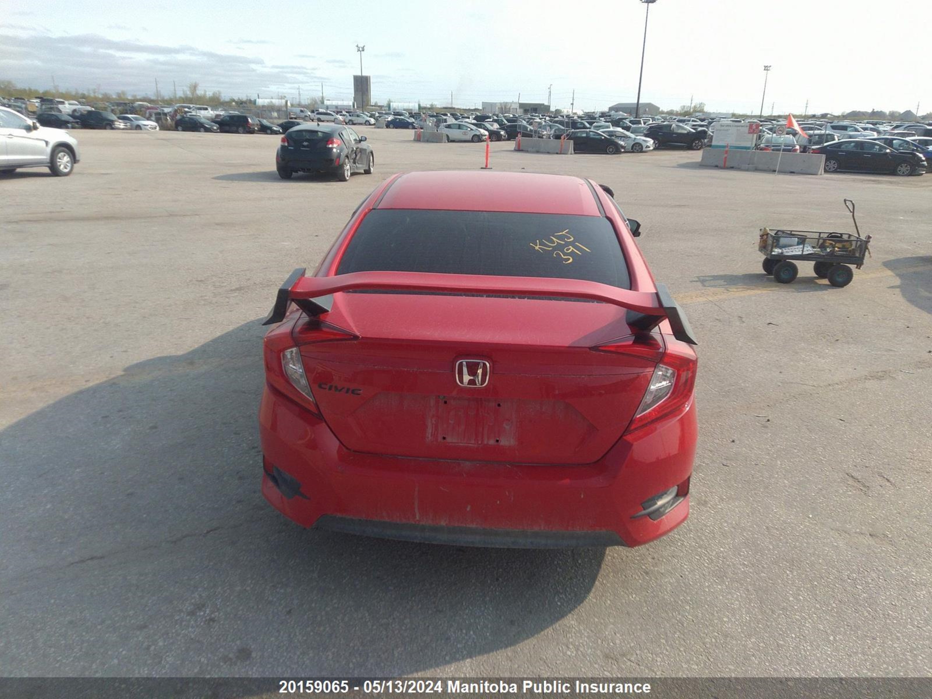 Photo 15 VIN: 2HGFC2F8XHH003345 - HONDA CIVIC 