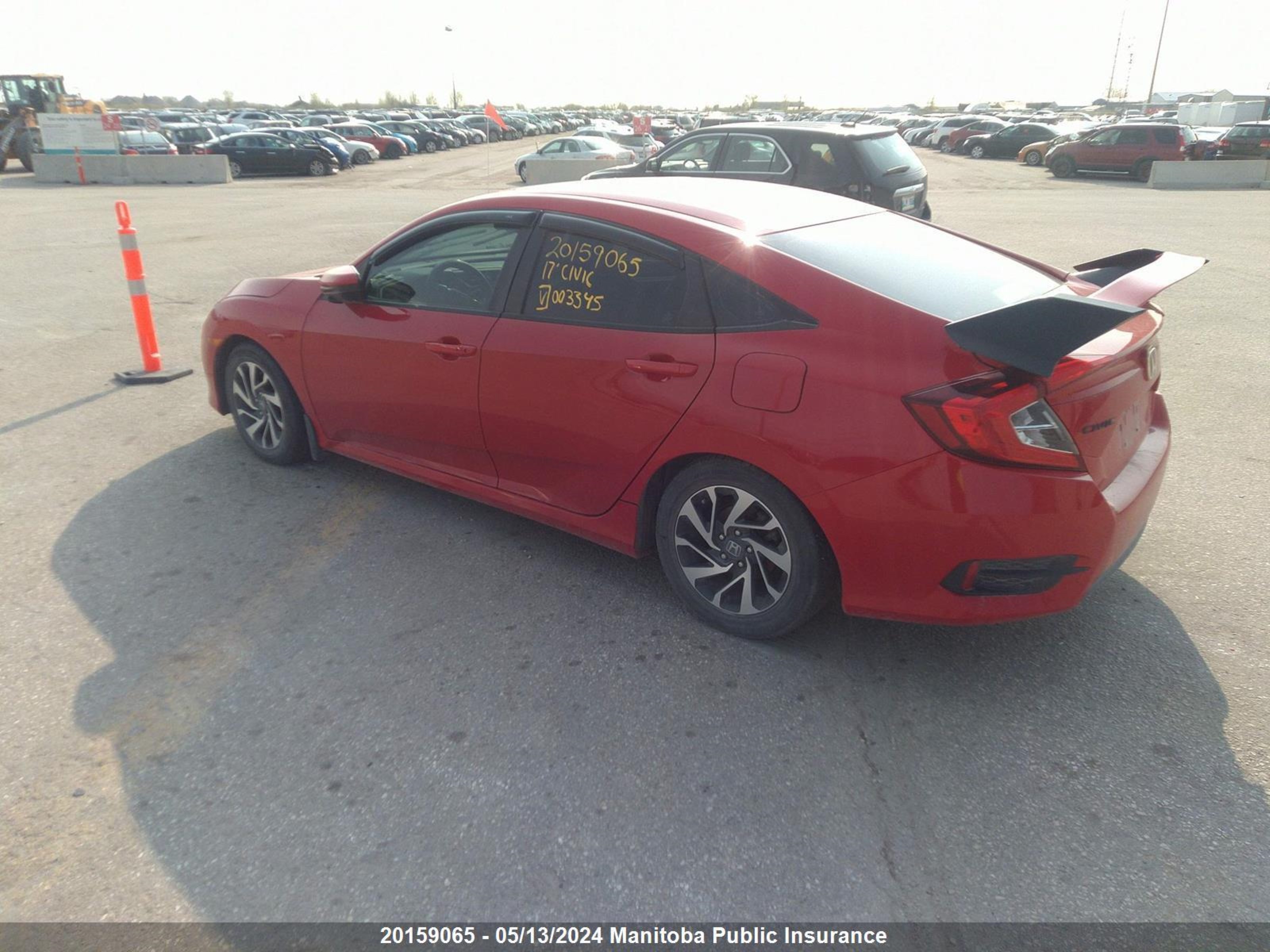 Photo 2 VIN: 2HGFC2F8XHH003345 - HONDA CIVIC 