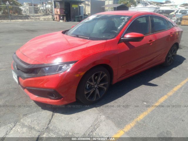 Photo 1 VIN: 2HGFC2F8XKH501259 - HONDA CIVIC SEDAN 