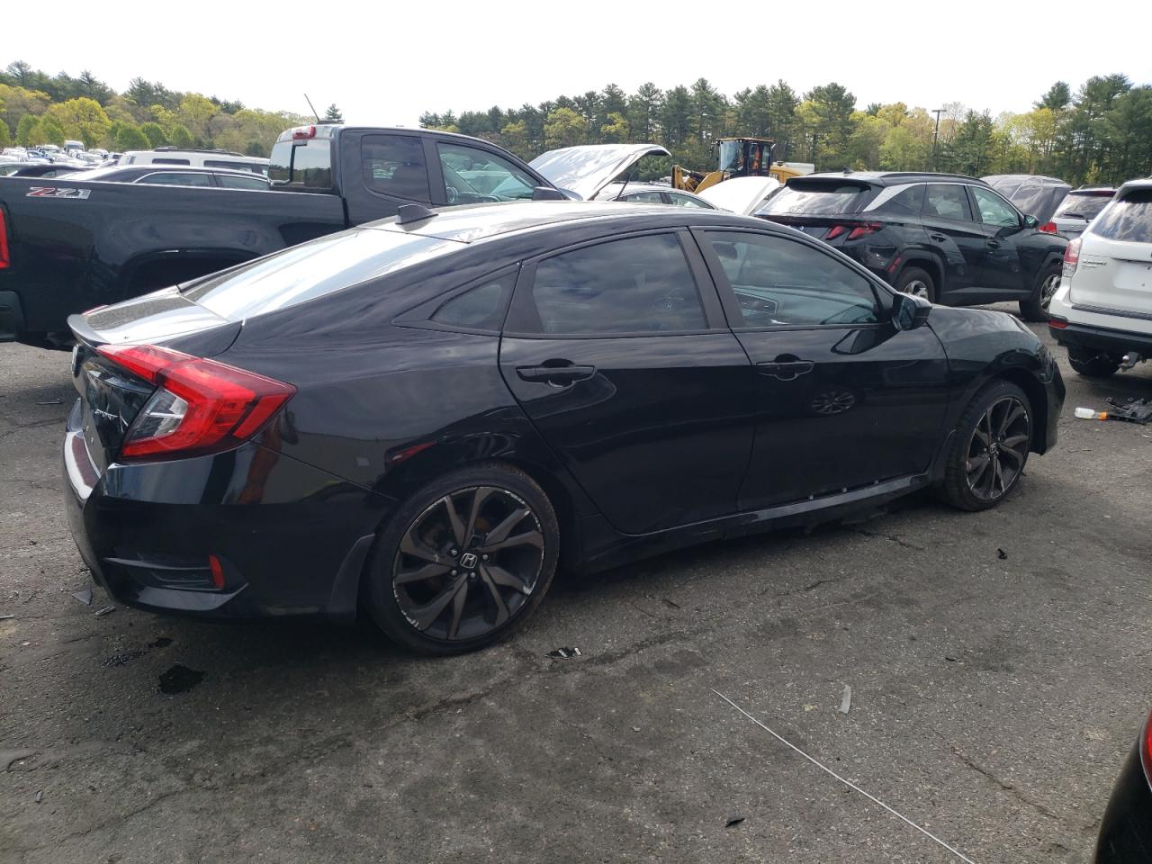 Photo 2 VIN: 2HGFC2F8XKH515551 - HONDA CIVIC 