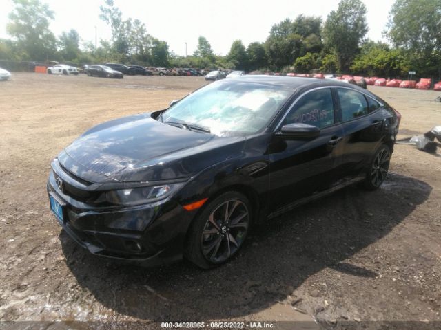 Photo 1 VIN: 2HGFC2F8XKH545486 - HONDA CIVIC SEDAN 