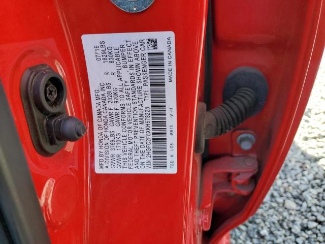 Photo 11 VIN: 2HGFC2F8XKH578228 - HONDA CIVIC 