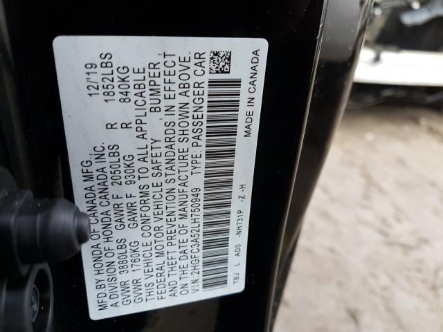 Photo 9 VIN: 2HGFC3A52LH750949 - HONDA CIVIC SI 