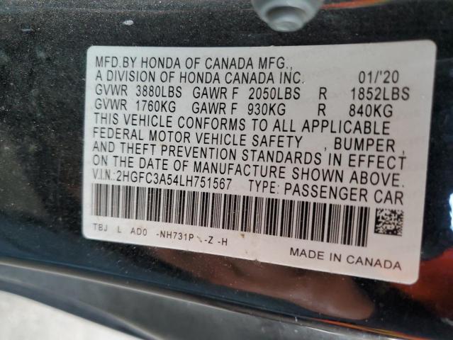 Photo 11 VIN: 2HGFC3A54LH751567 - HONDA CIVIC SI 