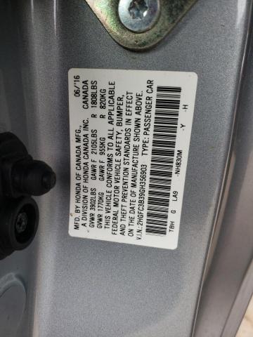 Photo 11 VIN: 2HGFC3B39GH356903 - HONDA CIVIC 